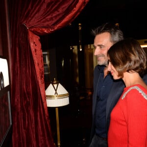 Alessandra Sublet et son mari Clément Miserez - Soirée d'inauguration de l'Hôtel Fouquet's Barrière à Paris le 14 septembre 2017. © Rachid Bellak/Bestimage