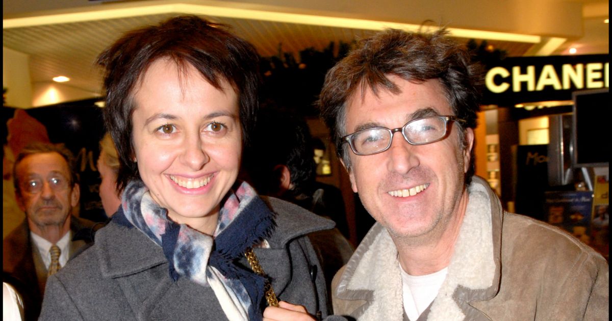 Valérie Bonneton et son homme - soirée de lancement des petits anges