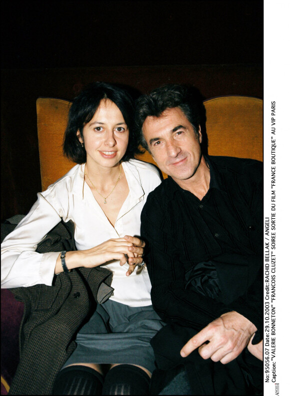 Valérie Bonneton et François Cluzet - Sortie du film "France Boutique" au VIP Room 