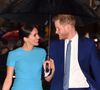 Le prince Harry, duc de Sussex, et Meghan Markle, duchesse de Sussex arrivent à la cérémonie des Endeavour Fund Awards à Londres
