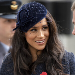 Meghan Markle, duchesse de Sussex, assiste au 'Remembrance Day', une cérémonie d'hommage à tous ceux qui sont battus pour la Grande-Bretagne, à Westminster Abbey, le 7 novembre 2019.