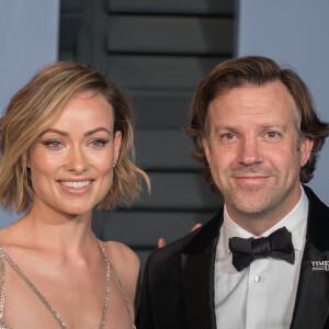 Olivia Wilde et son compagnon Jason Sudeikis - People à la soirée Vanity Fair Oscar Party © Prensa Internacional via Zuma Press/Bestimage