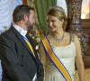 Le prince Guillaume, grand-duc héritier de Luxembour et la comtesse Stéphanie de Lannoy, grande-duchesse héritière de Luxembourg
