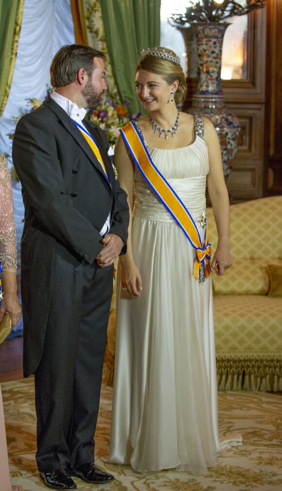 Le prince Guillaume, grand-duc héritier de Luxembour et la comtesse Stéphanie de Lannoy, grande-duchesse héritière de Luxembourg