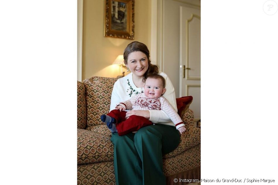 La Comtesse Stephanie De Luxembourg Et Son Fils Le Prince Charles Sur Instagram Le 18 Fevrier 21 Purepeople