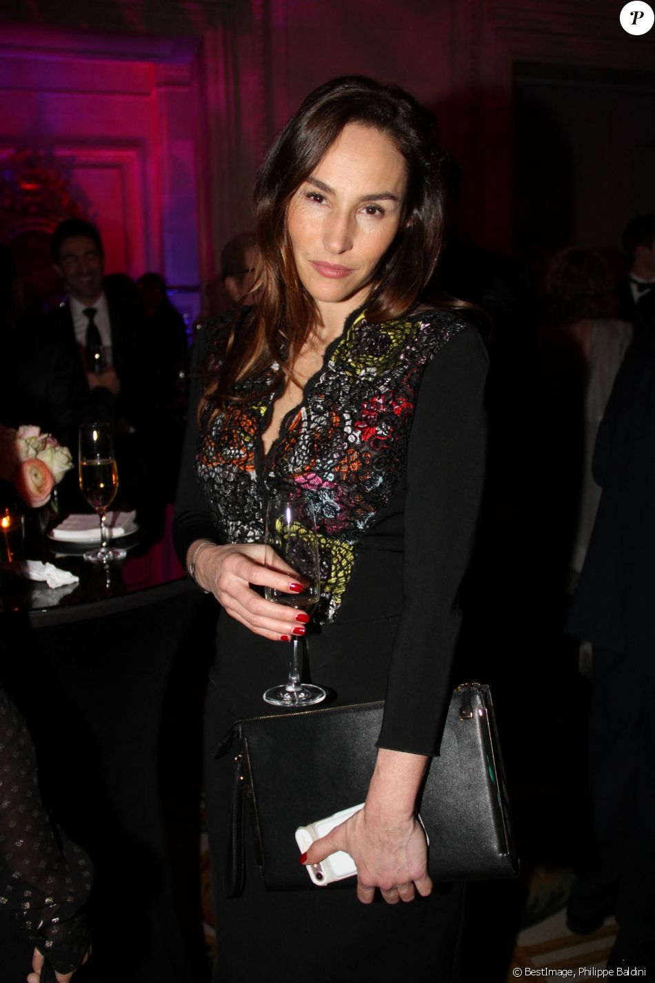 Vanessa Demouy - Dîner de la 41ème édition du Prix The Best à l'hôtel George V à Paris le 25 janvier 2018. © Philippe Baldini/Bestimage