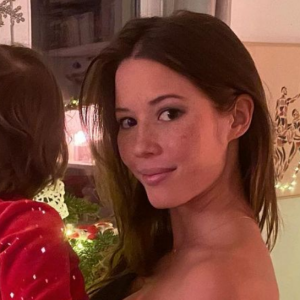 Emilie Broussouloux a acceueilli son deuxième enfant, Noé, avec son mari Thomas Hollande, le 21 janvier 2021 - Instagram