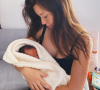 Emilie Broussouloux a acceueilli son deuxième enfant, Noé, avec son mari Thomas Hollande - Instagram