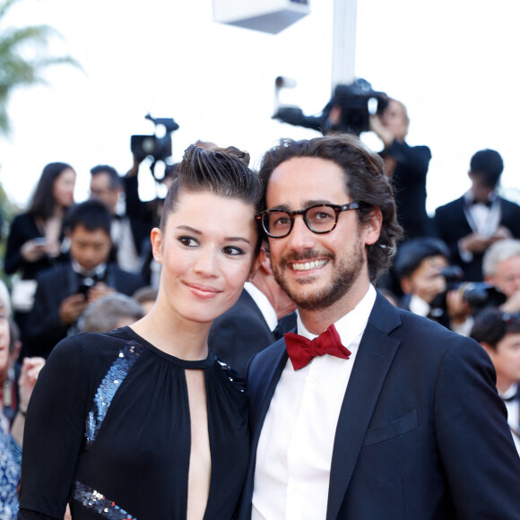 Thomas Hollande et sa compagne Emilie Broussouloux - Montée des marches de la cérémonie de clôture du 70ème Festival International du Film de Cannes. Le 28 mai 2017. © Borde-Jacovides-Moreau / Bestimage