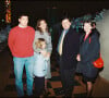 Laetitia Casta, ses parents, son frère Jean-Baptiste et sa soeur Marie-Ange à Disneyland Paris en 1997. 