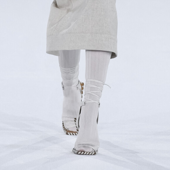 Laetitia Casta - Défilé Jacquemus Homme automne-hiver 20/2021 intitulé 1997 à Paris, le 18 janvier 2020.