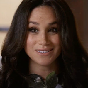 Meghan Markle, enceinte de son deuxième enfant, s'exprime dans le Spotify Stream On du 22 février 2021.