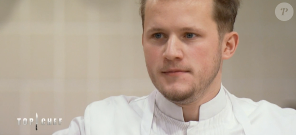 Mathieu, candidat de "Top Chef 2021", sur M6.