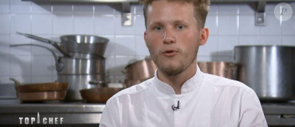 Mathieu, candidat de "Top Chef 2021", sur M6.