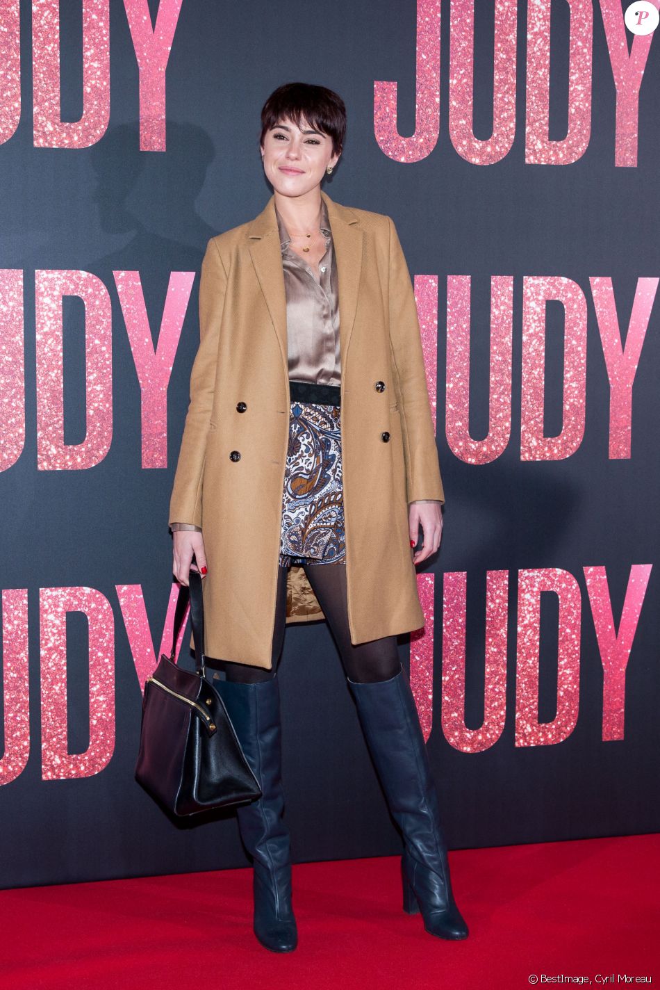Barbara Opsomer - Avant-première du film "Judy" au cinéma Gaumont Marignan à Paris, le 4 février 2020. © Cyril Moreau/Bestimage
