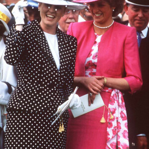 Diana et Sarah Ferguson en 1987.