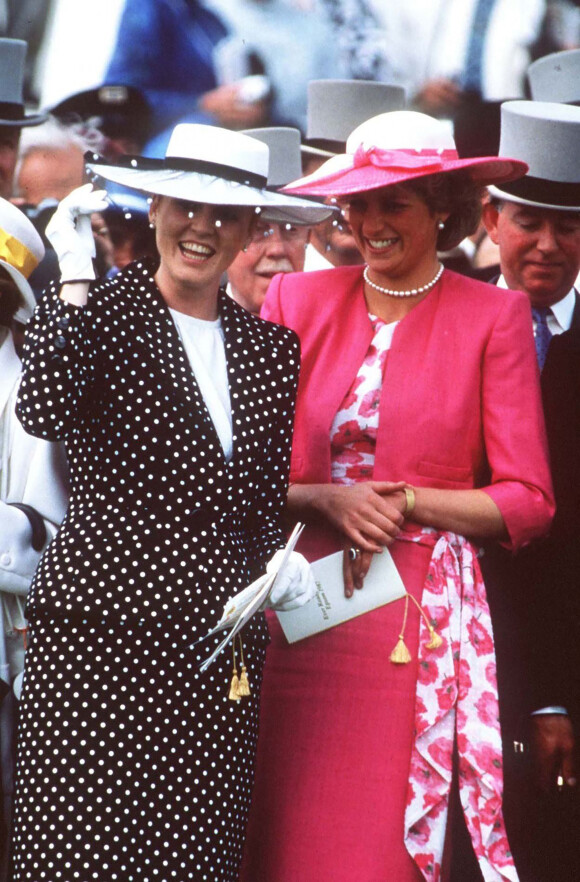 Diana et Sarah Ferguson en 1987.