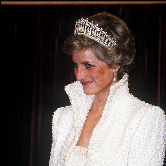 Diana en voyage officiel à Hong Kong en 1989.