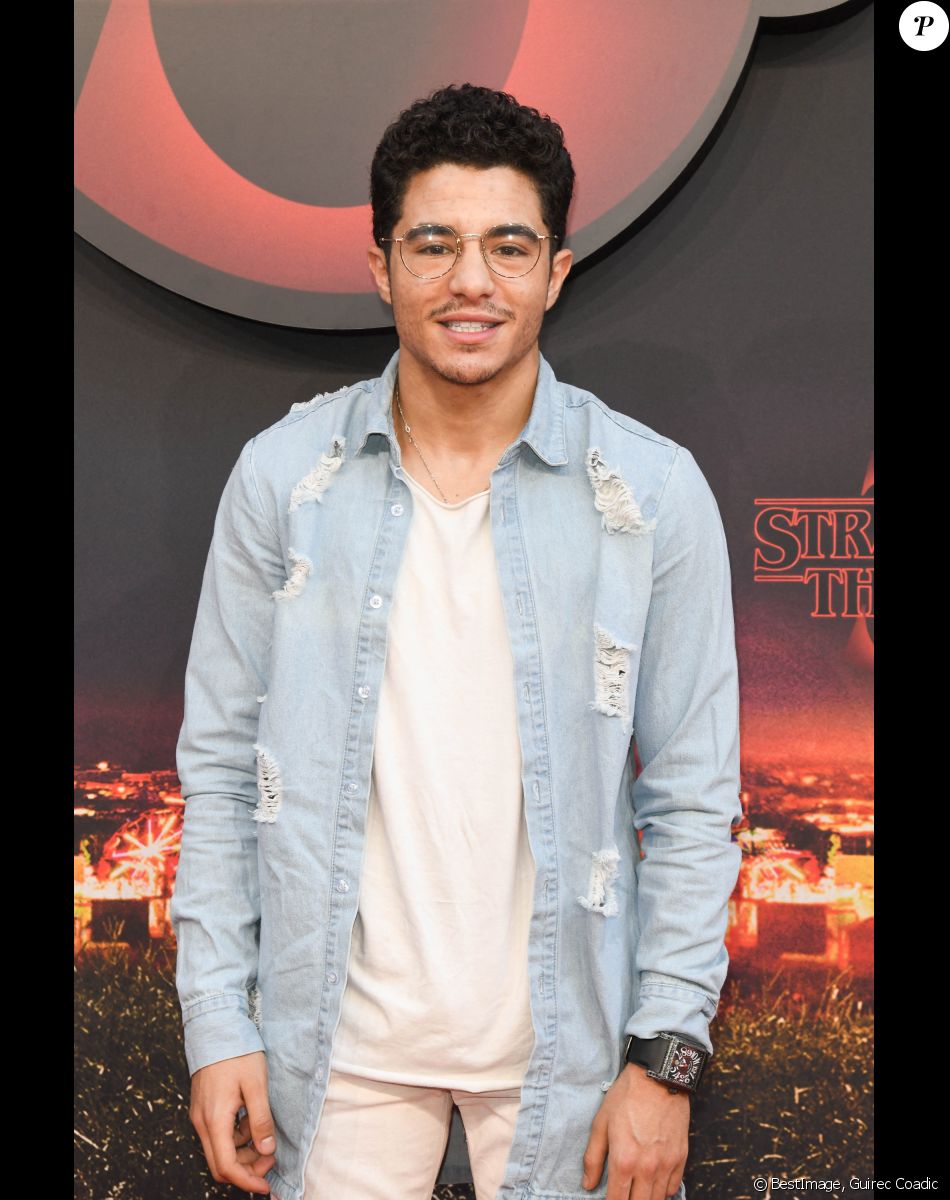 Samy Seghir à la première de la série Netflix "Stranger Things - Saison 3" au cinéma Le Grand Rex à Paris, le 4 juillet 2019. © Guirec Coadic/Bestimage