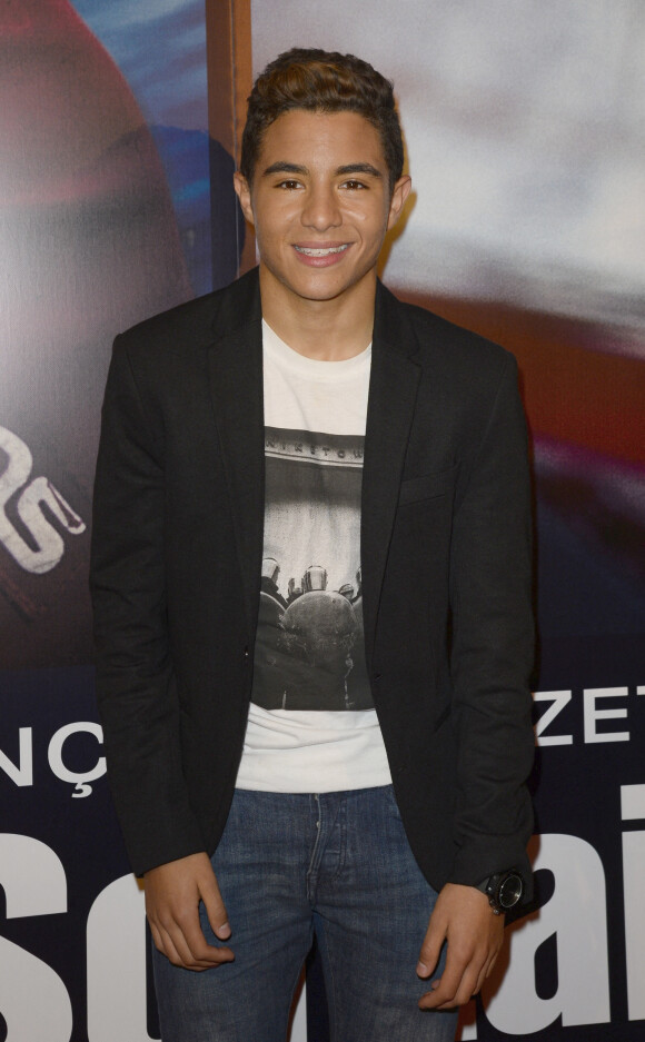 Samy Seghir a l'avant-premiere du film "En solitaire" au cinema Gaumont Capucine a Paris. Le 4 novembre 2013