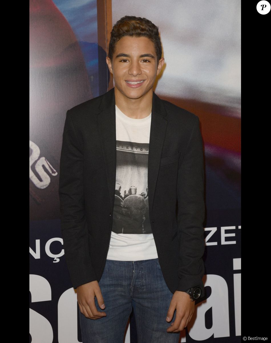 Samy Seghir a l'avant-premiere du film "En solitaire" au cinema Gaumont Capucine a Paris. Le 4 novembre 2013