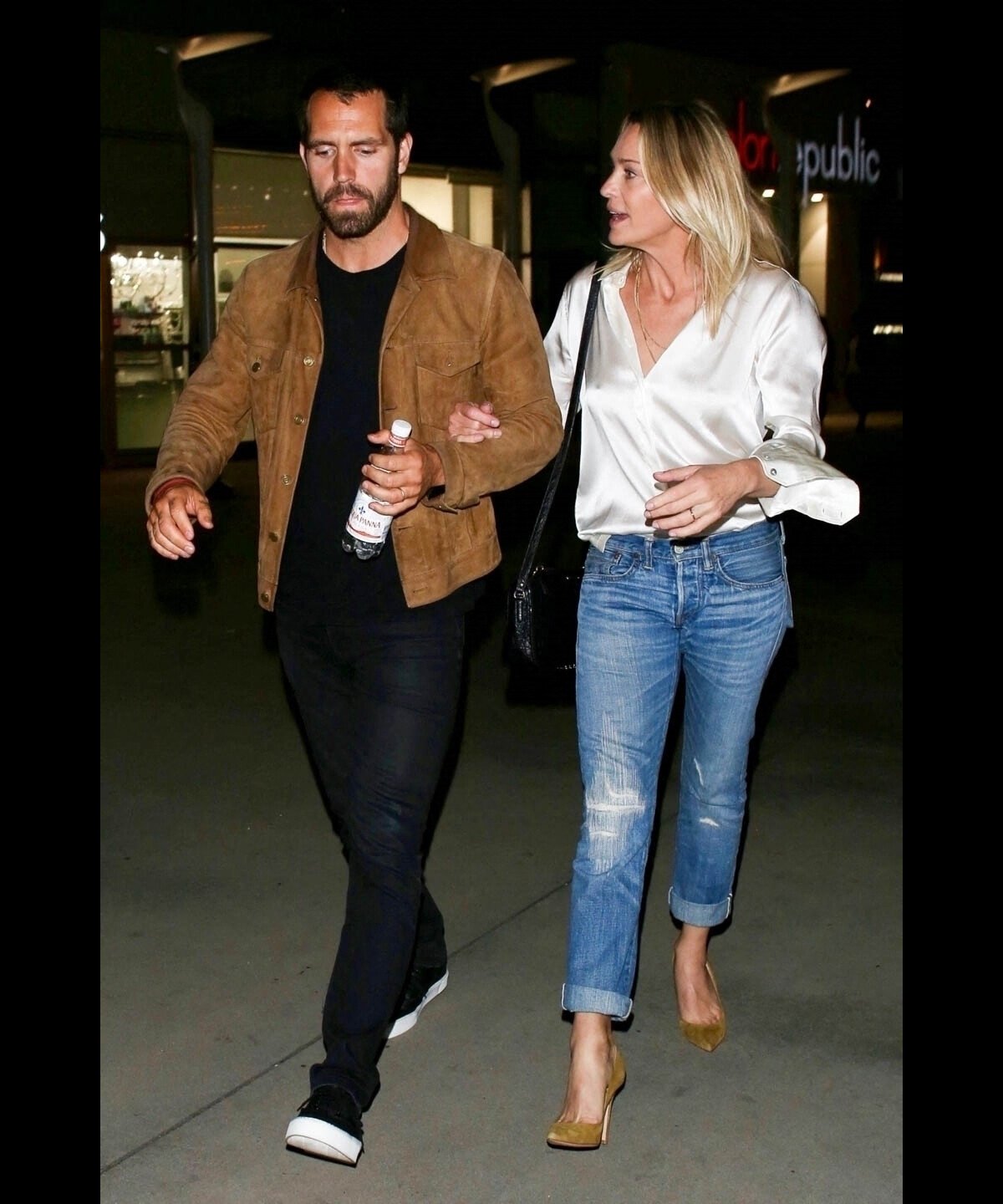 Photo Exclusif Robin Wright et son mari Clément Giraudet ont passé