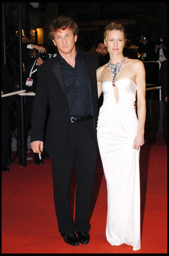 Sean Penn et Robin Wright au Festival de Cannes