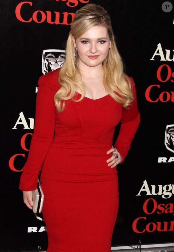 Abigail Breslin - Premiere du film "August : Osage County" a New York, le 12 décembre 2013. 