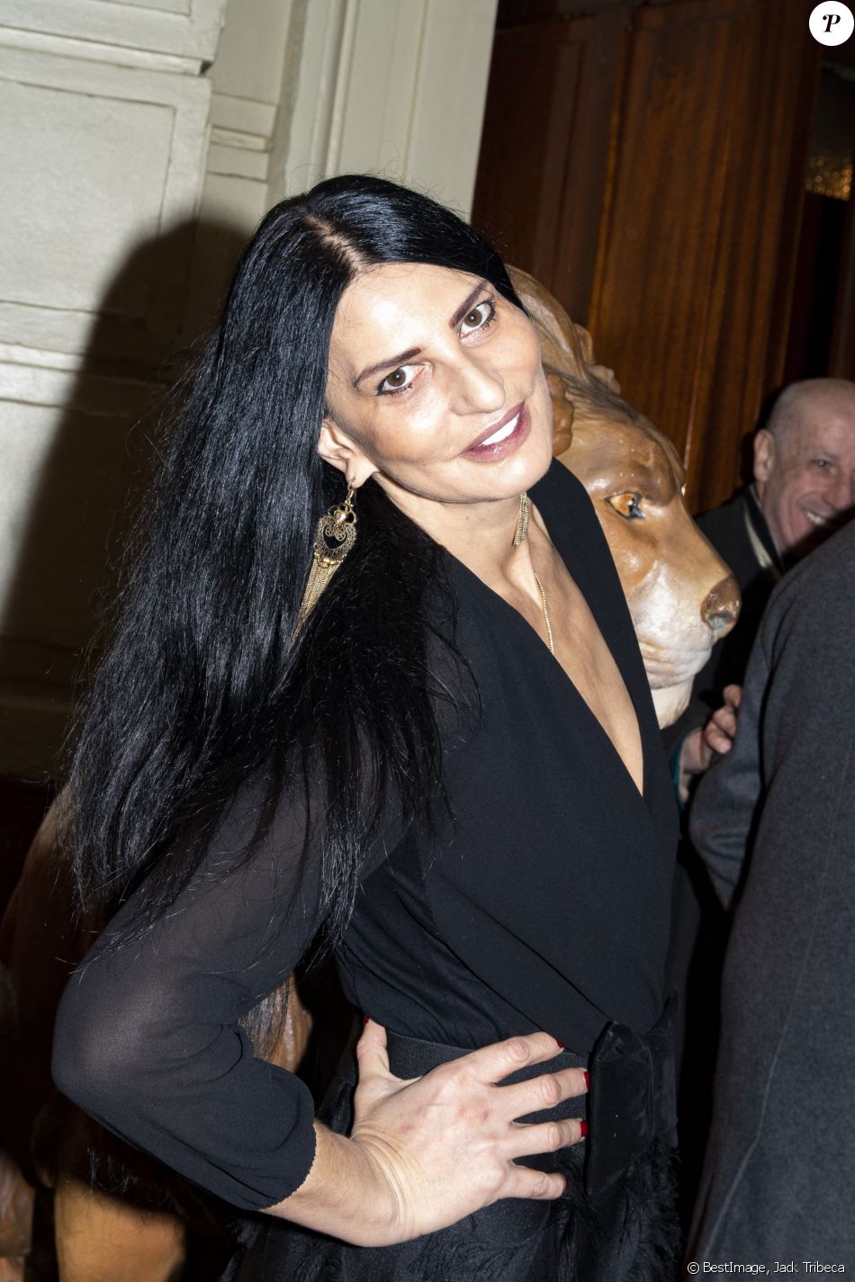 Sylvie Ortega Munos - Marcel Campion fête son 80ème anniversaire au cirque d'hiver à Paris le 17 février 2020. © Jack Tribeca/Bestimage