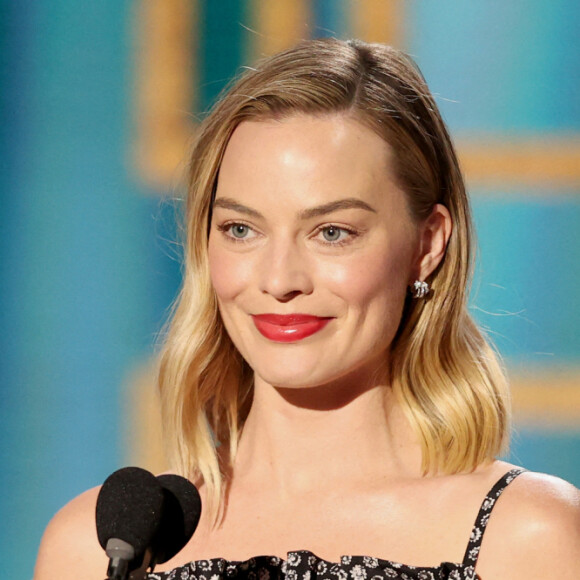 Margot Robbie assiste à la 78ème cérémonie des Golden Globes au Rockefeller Center à New York le 28 février 2021.