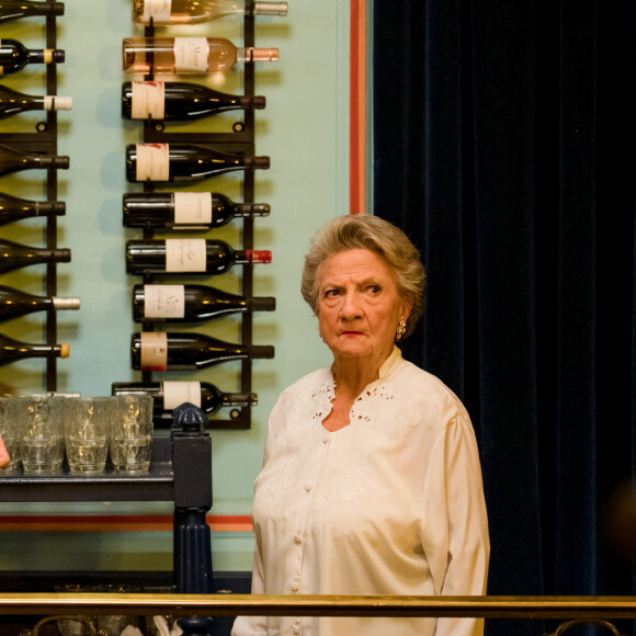 Exclusif - Pierre Palmade et Marthe Villalonga - Enregistrement de l'émission "Le Grand Restaurant" à Paris, qui sera diffusée le 3 février 2021 sur M6. © Jean-Philippe Baltel / Bestimage
