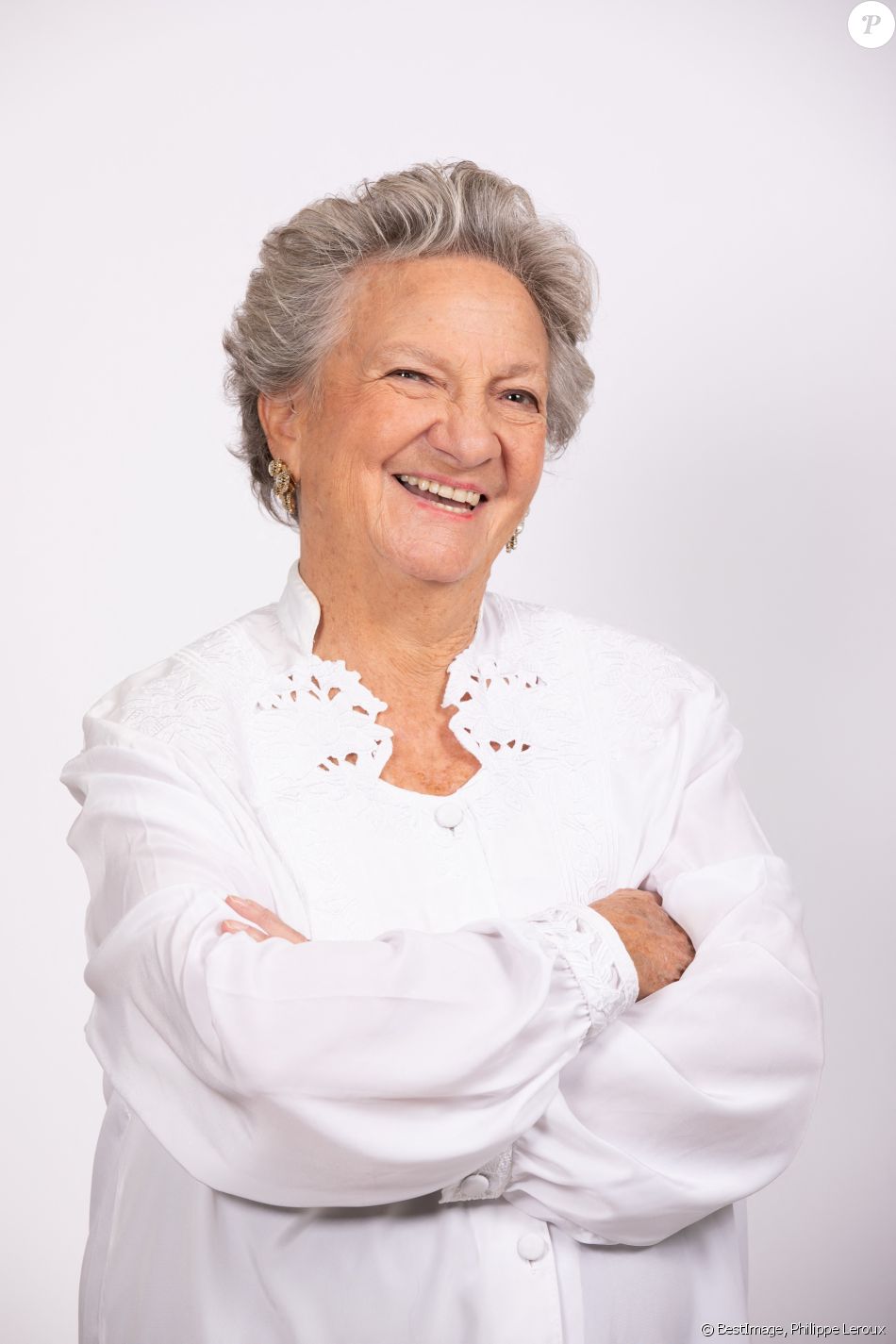 Exclusif - Marthe Villalonga - Studio de l'enregistrement de l'émission "Le Grand Restaurant" à Paris, qui sera diffusée le 3 février 2021 sur M6. © Philippe Leroux / Bestimage