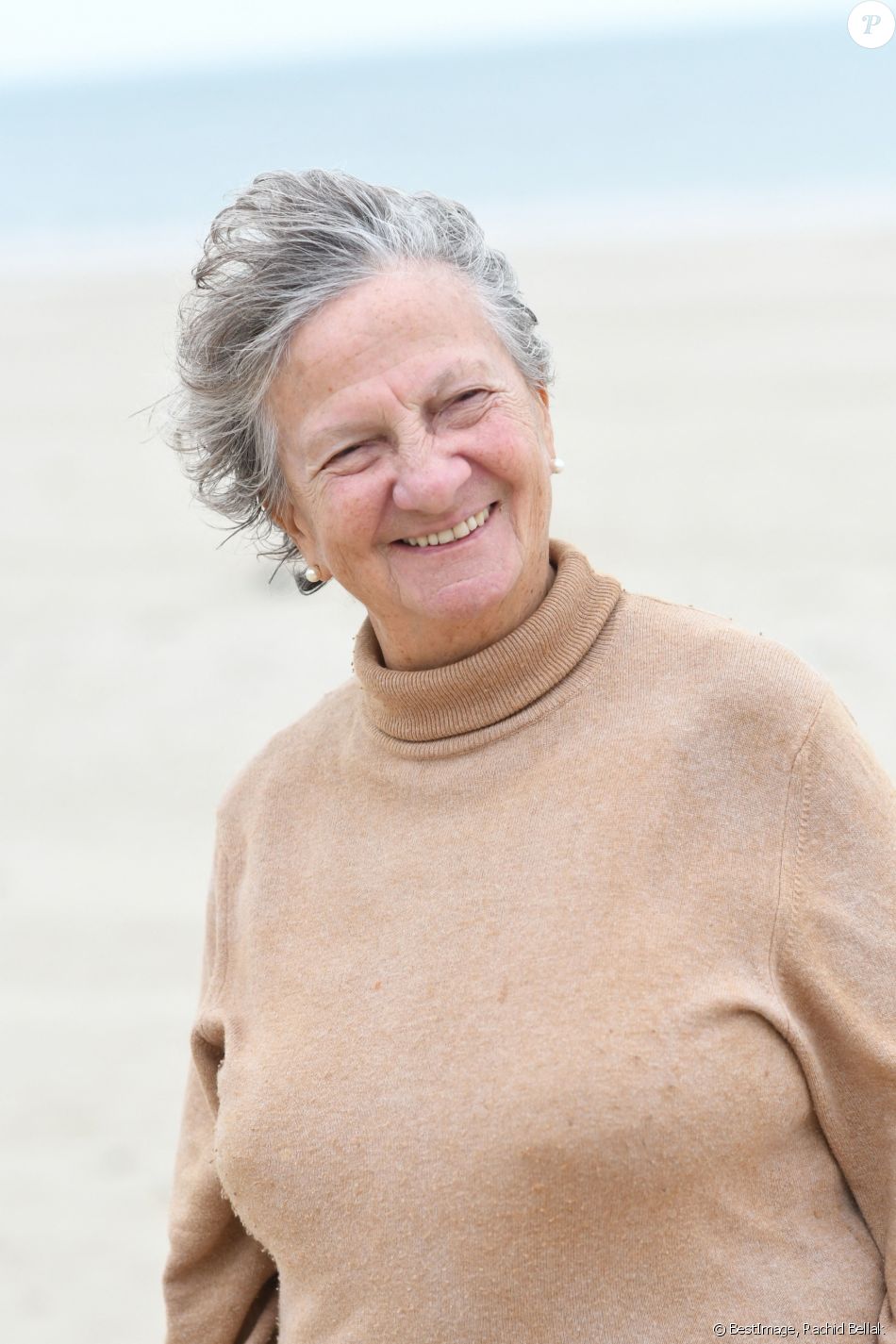 Marthe Villalonga - Rendez-vous sur la plage de La Baule lors de la 4ème édition le Festival du Cinéma et Musique de Film de La Baule le 10 novembre 2017. © Rachid Bellak/Bestimage