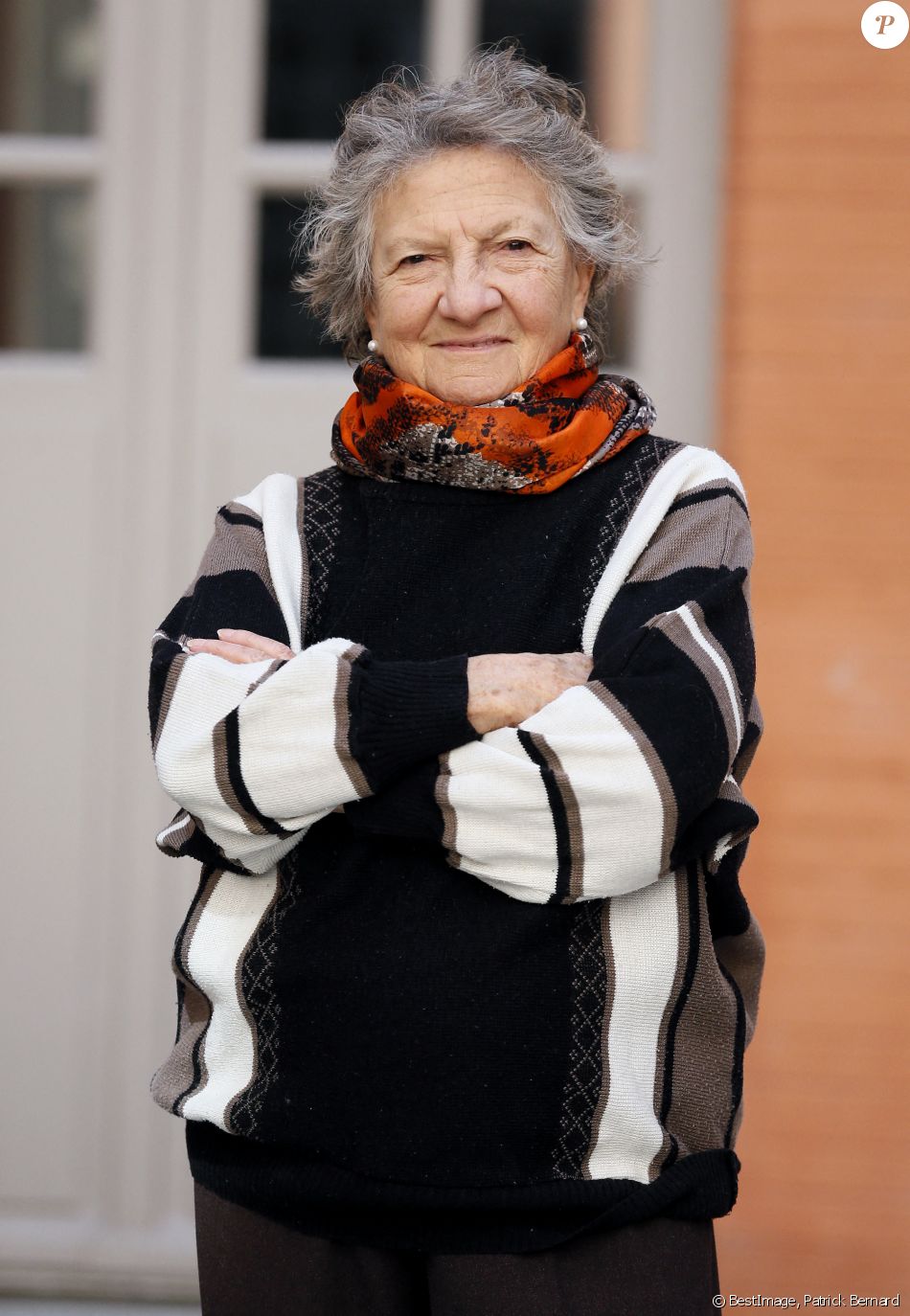 Exclusif - Marthe Villalonga (membre du jury) pose lors du Grand Gala "Les Fous Rires de Toulouse" à Toulouse le 13 mars 2016. © Patrick Bernard/Bestimage