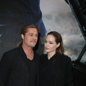 Brad Pitt et Angelina Jolie le 3 Juin 2014 à Paris. 