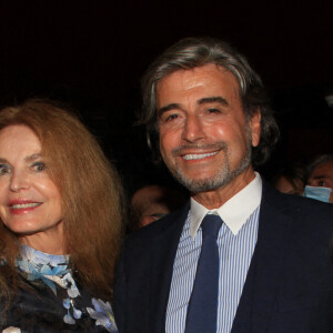 Patrick Poivre d'Arvor, Cyrielle Clair, Alexandre Zouari, Arielle Dombasle - Soirée en l'honneur de Pierre Cardin à l'occasion des 70 ans de sa maison de couture. Paris, le 21 septembre 2020. © Philippe Baldini/Bestimage