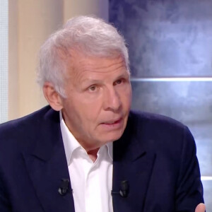 Patrick Poivre d'Arvor invité dans l'émission "Quotidien", sur TMC. Le 3 mars 2021.