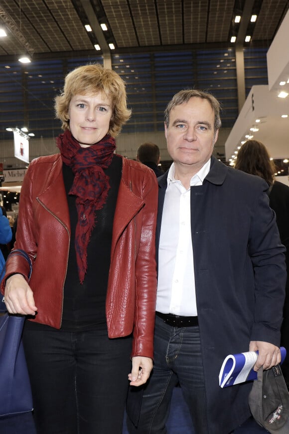 Anne Richard et Fabien Lecoeuvre - Salon du livre de Paris porte de Versailles le 14 mars 2019. © Cédric Perrin/Bestimage