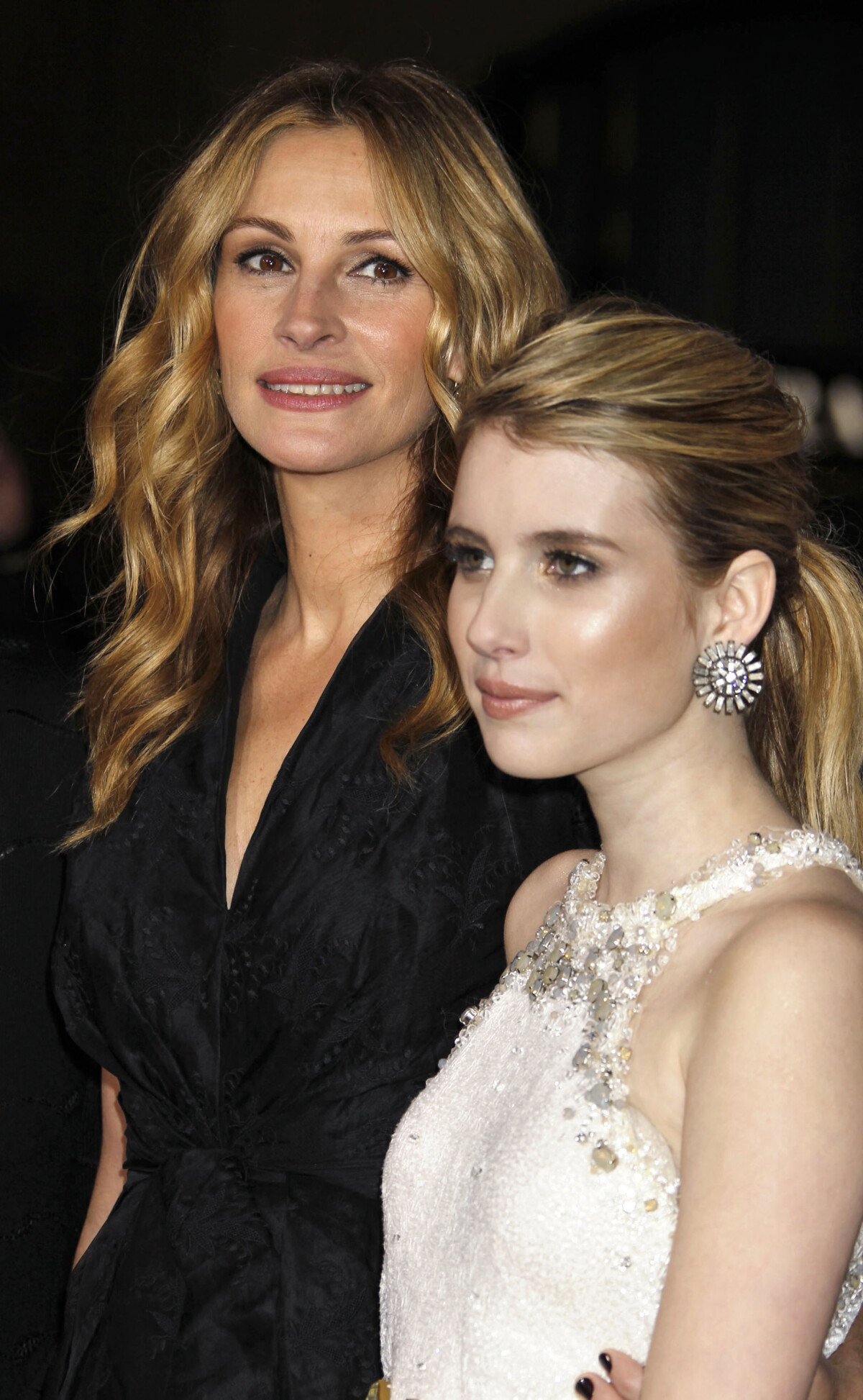 Photo Exclusif Julia Roberts Et Sa Nièce Emma Roberts à Hollywood Le 8 Février 2010