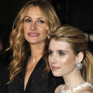 Exclusif - Julia Roberts et sa nièce Emma Roberts à Hollywood, le 8 février 2010.
