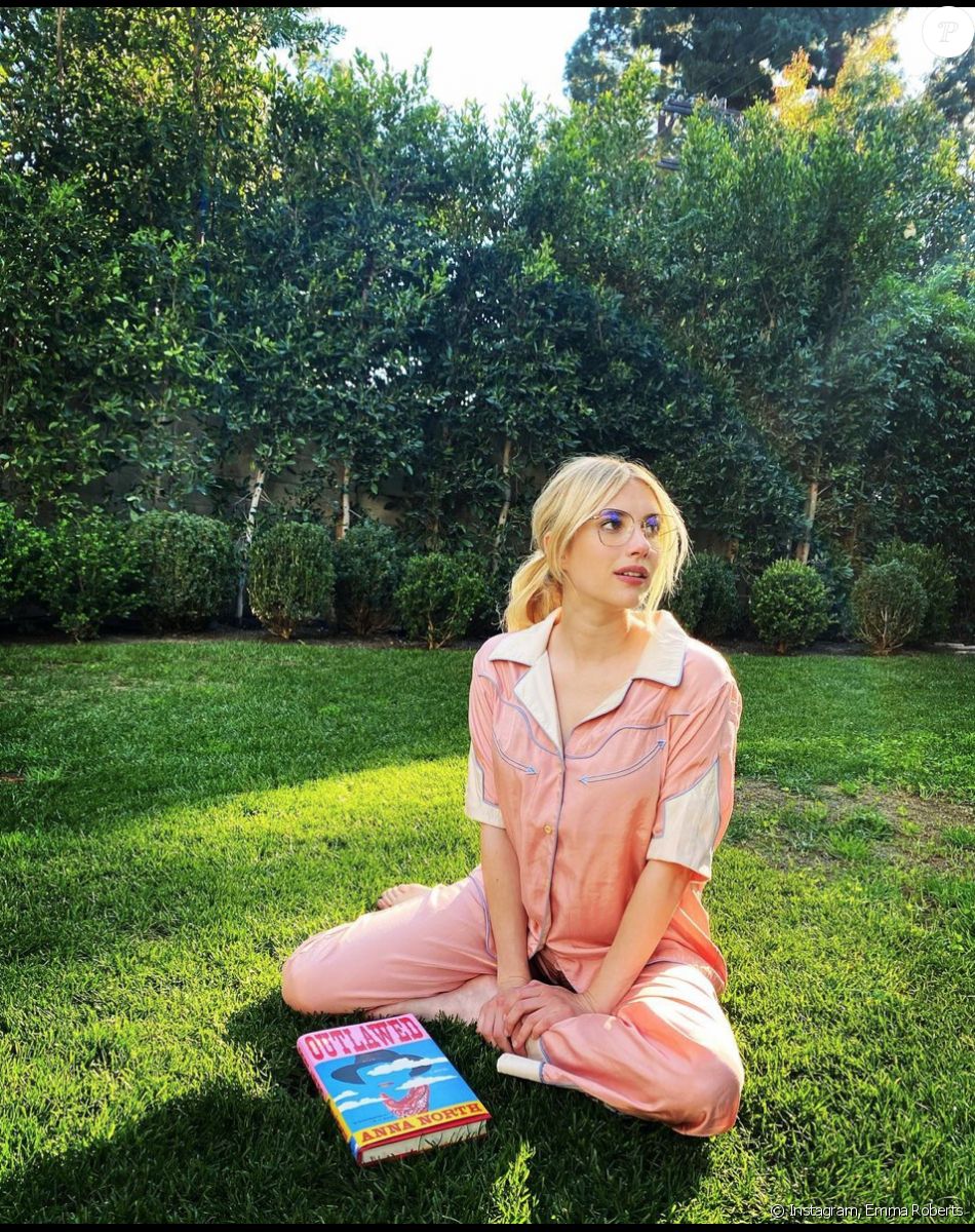 Emma Roberts en février 2021.