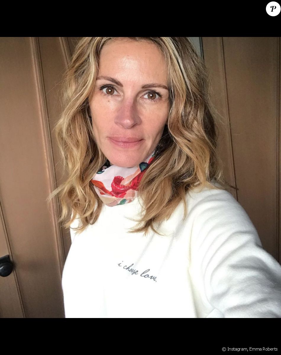 Julia Roberts en mars 2020.
