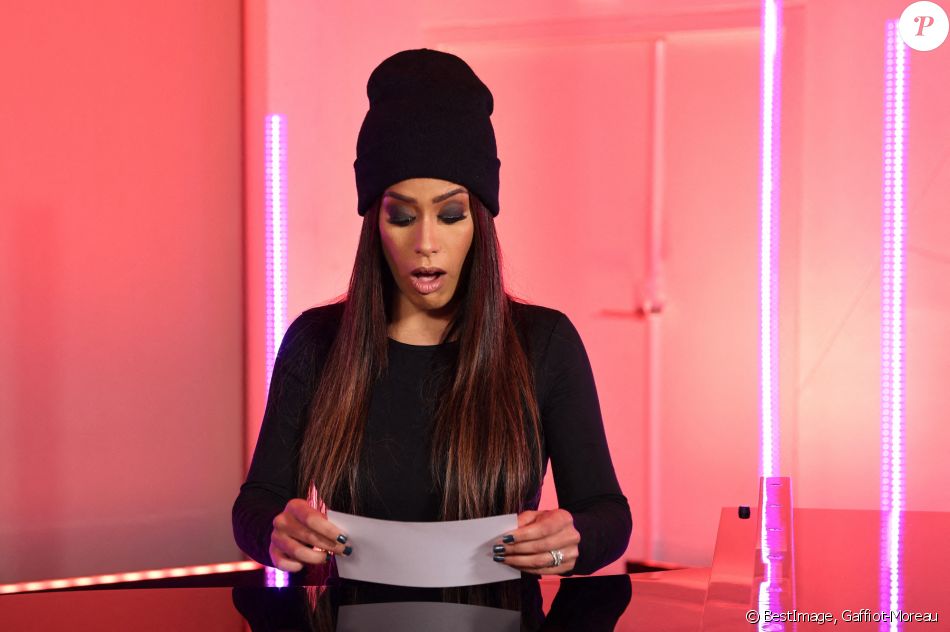 Exclusif - Amel Bent - Répétitions de l'émission "Duos Mystères" à la Seine Musicale à Paris. Le 2 février 2021 © Gaffiot-Moreau / Bestimage