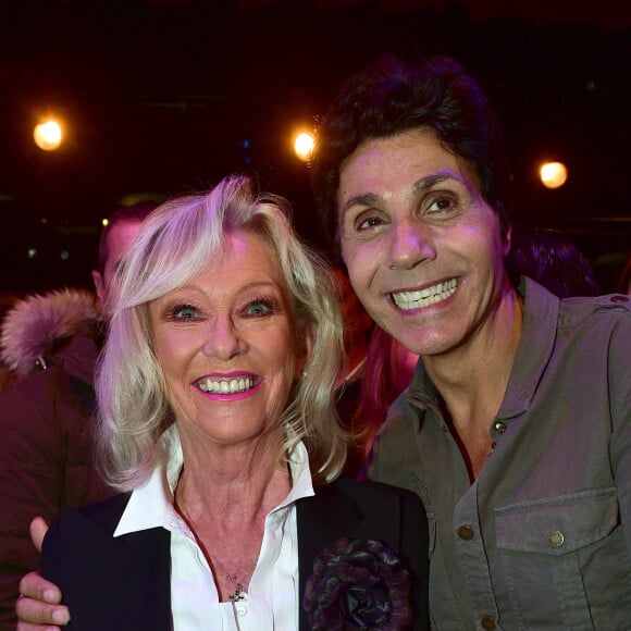 Exclusif - Evelyne Leclerq et Jean-Luc Lahaye - Soirée de l'humour muet au théâtre des Feux de La Rampe à Paris. Le 26 octobre 2015. © Giancarlo Gorassini / Bestimage