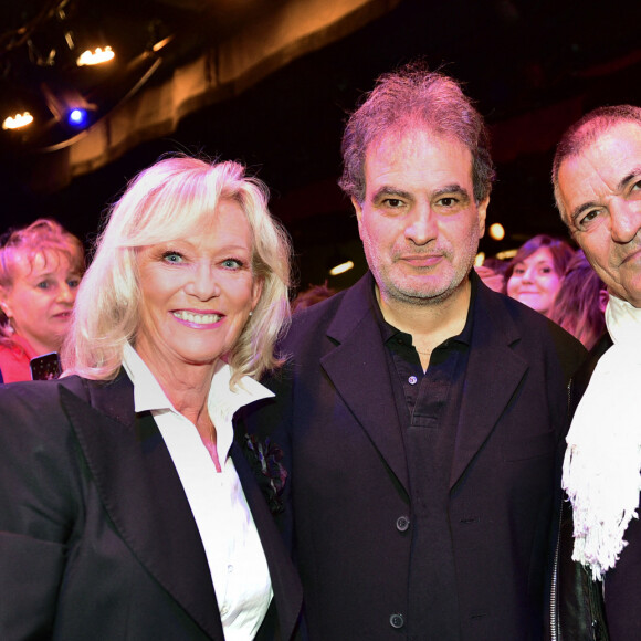Exclusif - Evelyne Leclerq, Raphaël Mezrahi et Jean-Marie Bigard - Soirée de l'humour muet au théâtre des Feux de La Rampe à Paris le 26 octobre 2015. © Giancarlo Gorassini / Bestimage