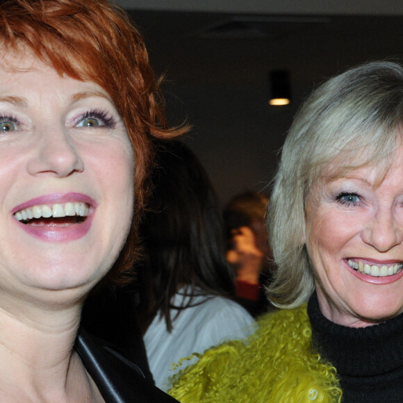 Véronique Genest et Evelyne Leclercq - Générale de la pièce "Madame Butterfly" à La Gaité Montparnasse. Paris, le 28 janvier 2009. @Helder Januario/ABACAPRESS.COM