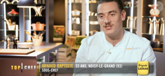 Arnaud dans "Top Chef 2021", mercredi 10 mars 2021 sur M6.