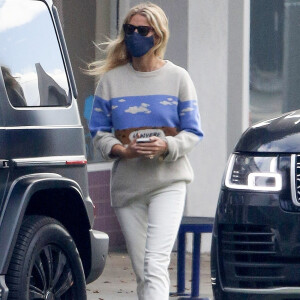 Exclusif - Gwyneth Paltrow va faire du shopping à Los Angeles, le 22 janvier 2021. 