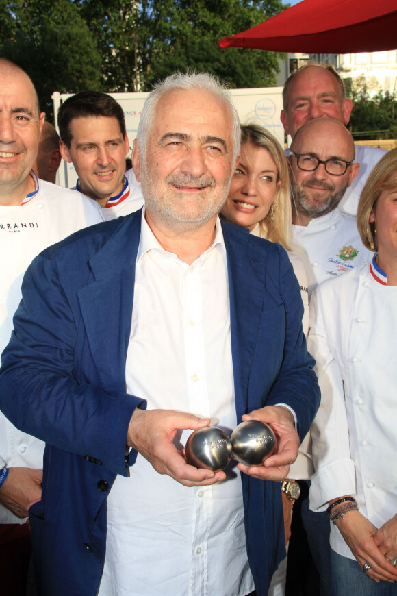 Guy Savoy - 7ème édition du Trophée de la Pétanque Gastronomique au Paris Yacht Marina à Paris le 27 juin 2019. © Philippe Baldini/Bestimage