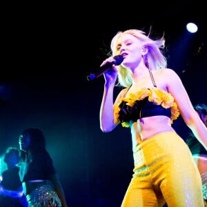 Zara Larsson en concert à l'Electric Brixton à Londres, le 22 mai 2019.